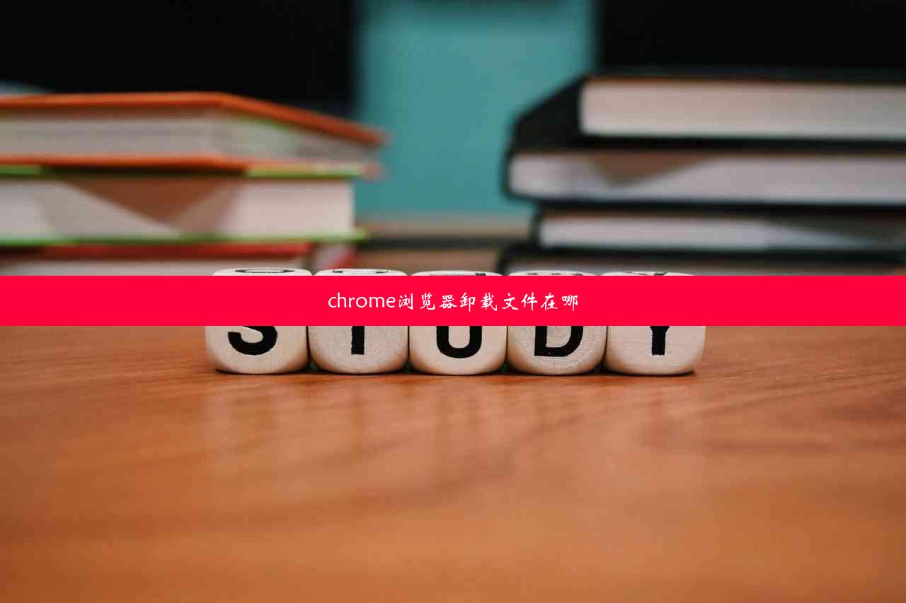 chrome浏览器卸载文件在哪