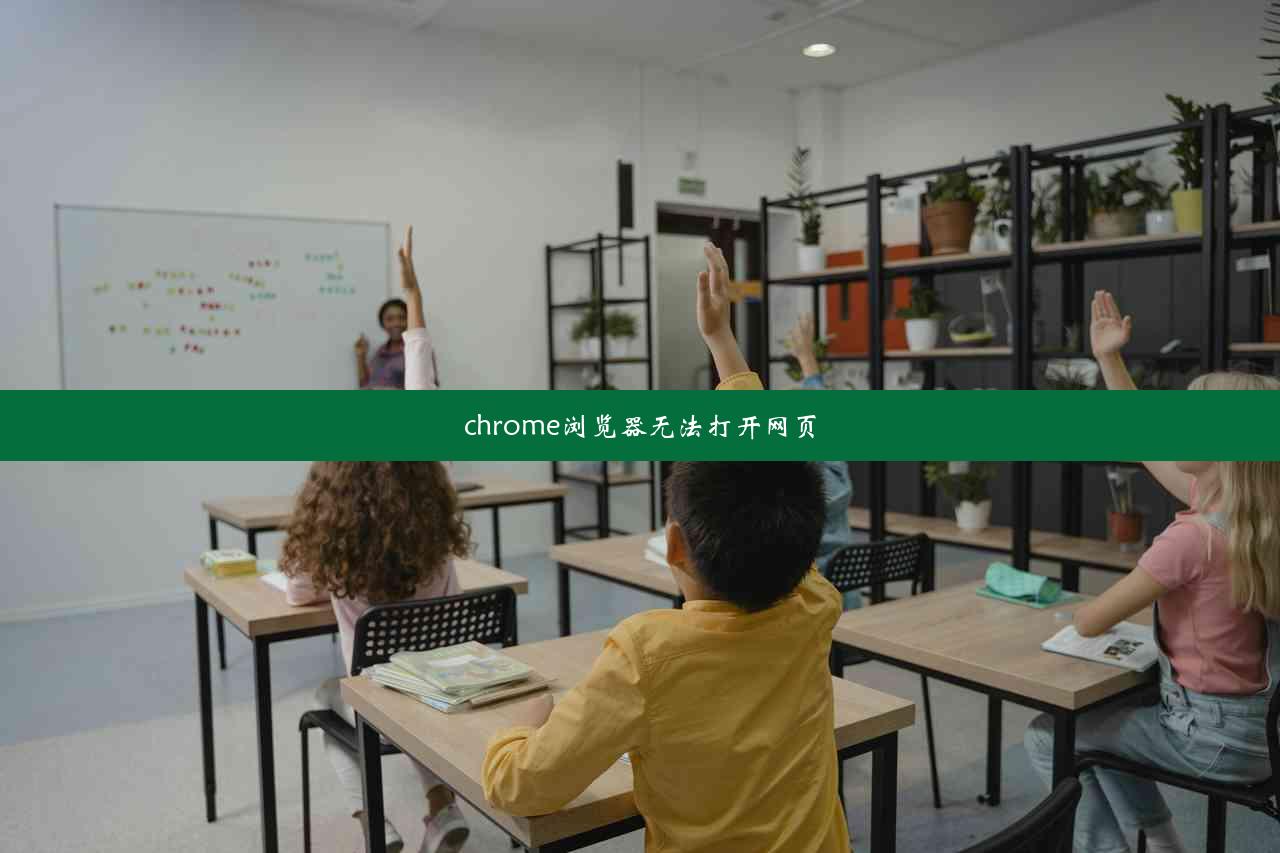 chrome浏览器无法打开网页